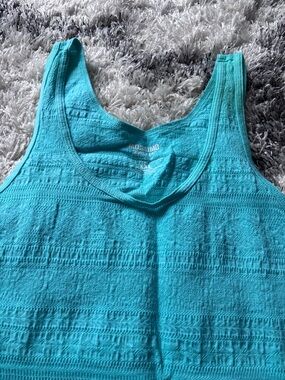 🎉Mossimo Turquoise Textured Tank Top